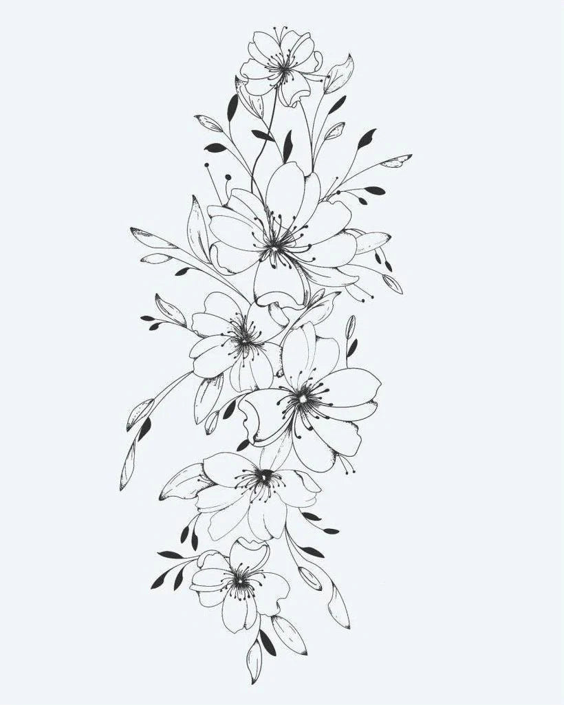 Cascade de Fleurs de Cerisier