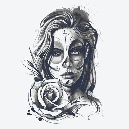 Santa Muerte & Rose