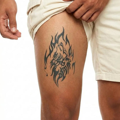 Loup Hurlant Tribal