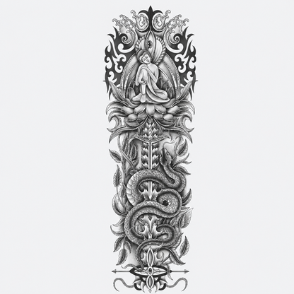 Bouddha Serpent & Épée