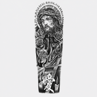 Christ Couronne d'Épines & Croix