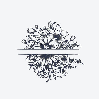 Fleurs en Miroir