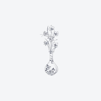Vase de Porcelaine Fleuri