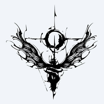 Croix & Ailes Abstraites
