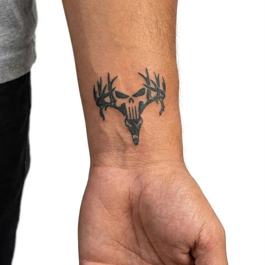 Crâne de Cerf & Bois
