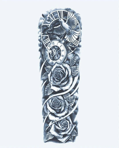 Horloge, Colombe & Roses