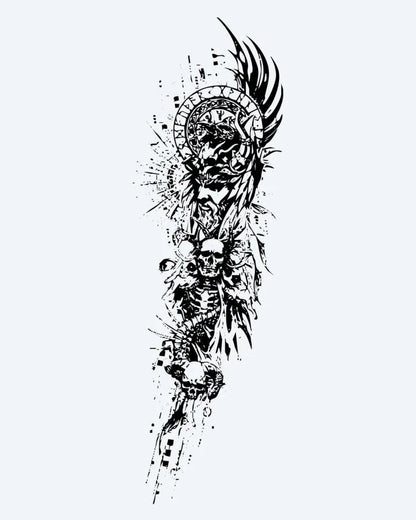 Ange Sombre & Crânes Totems