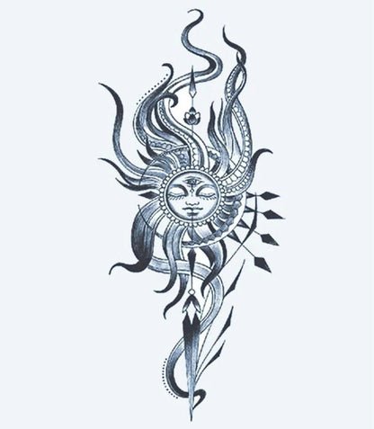 Visage Solaire Céleste