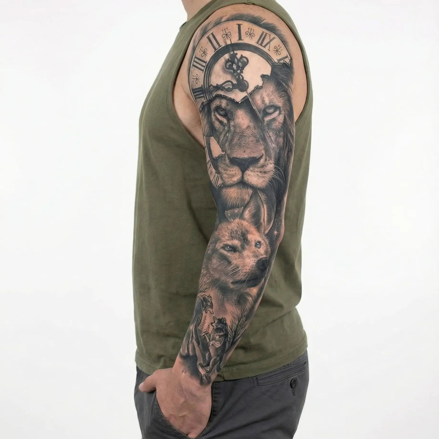 Lion, Loup & Horloge