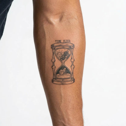Sablier Memento Mori