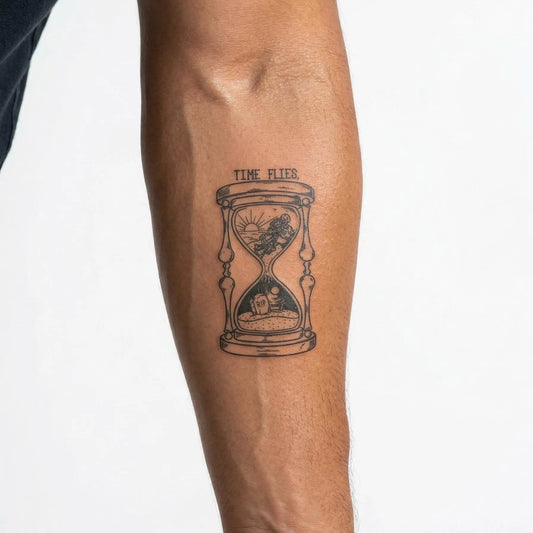 Sablier Memento Mori