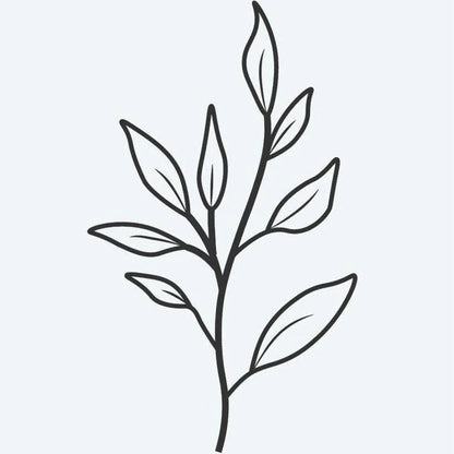 Branche Feuillue