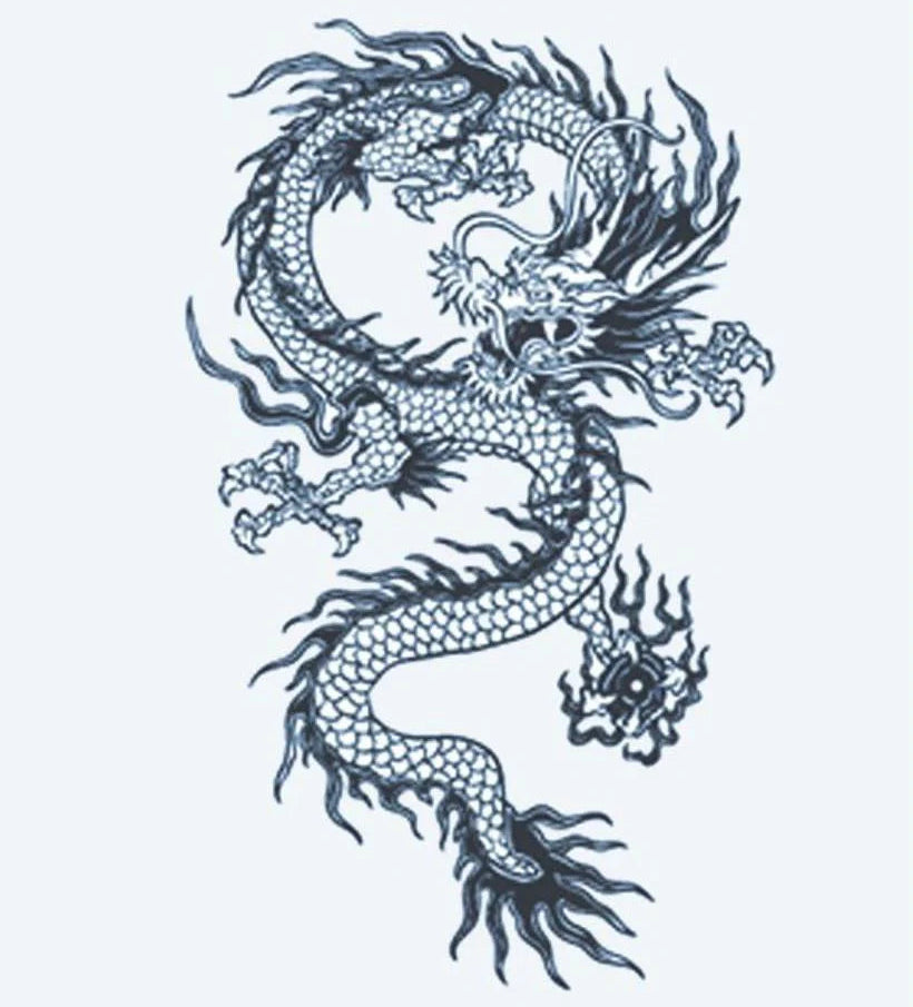 Dragon Chinois Sinueux