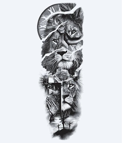Lion, Croix & Mains