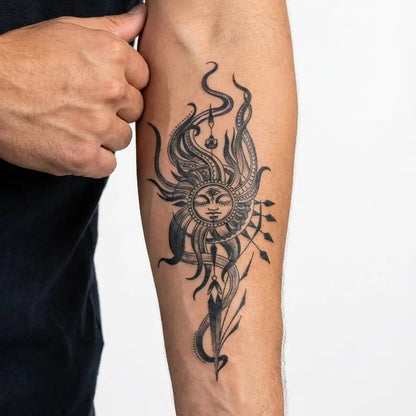 Visage Solaire Céleste