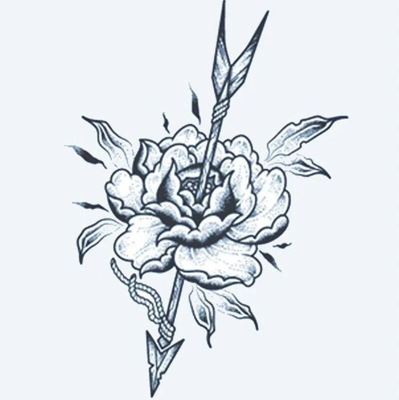 Rose & Flèche