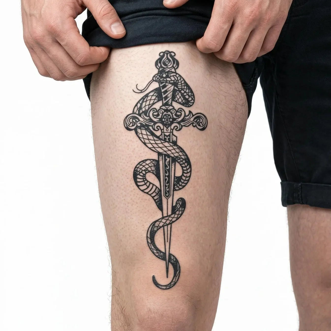 Serpent & Dague Ornée