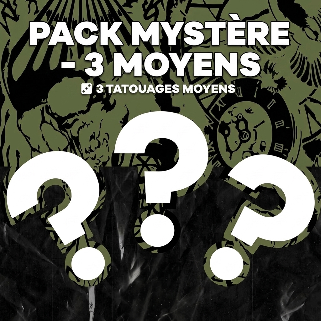 Pack Mystère - 3 Moyens