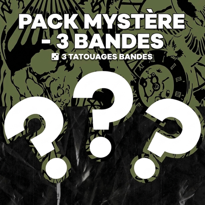 Pack Mystère - 3 Bandes