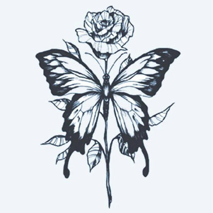 Rose & Papillon