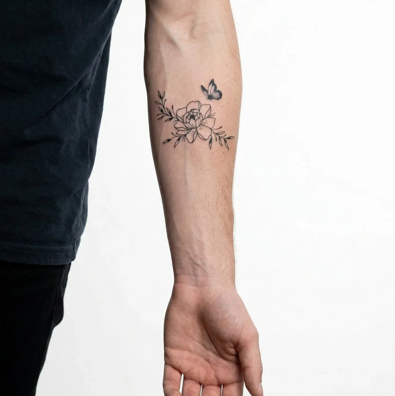 Pivoine & Papillon