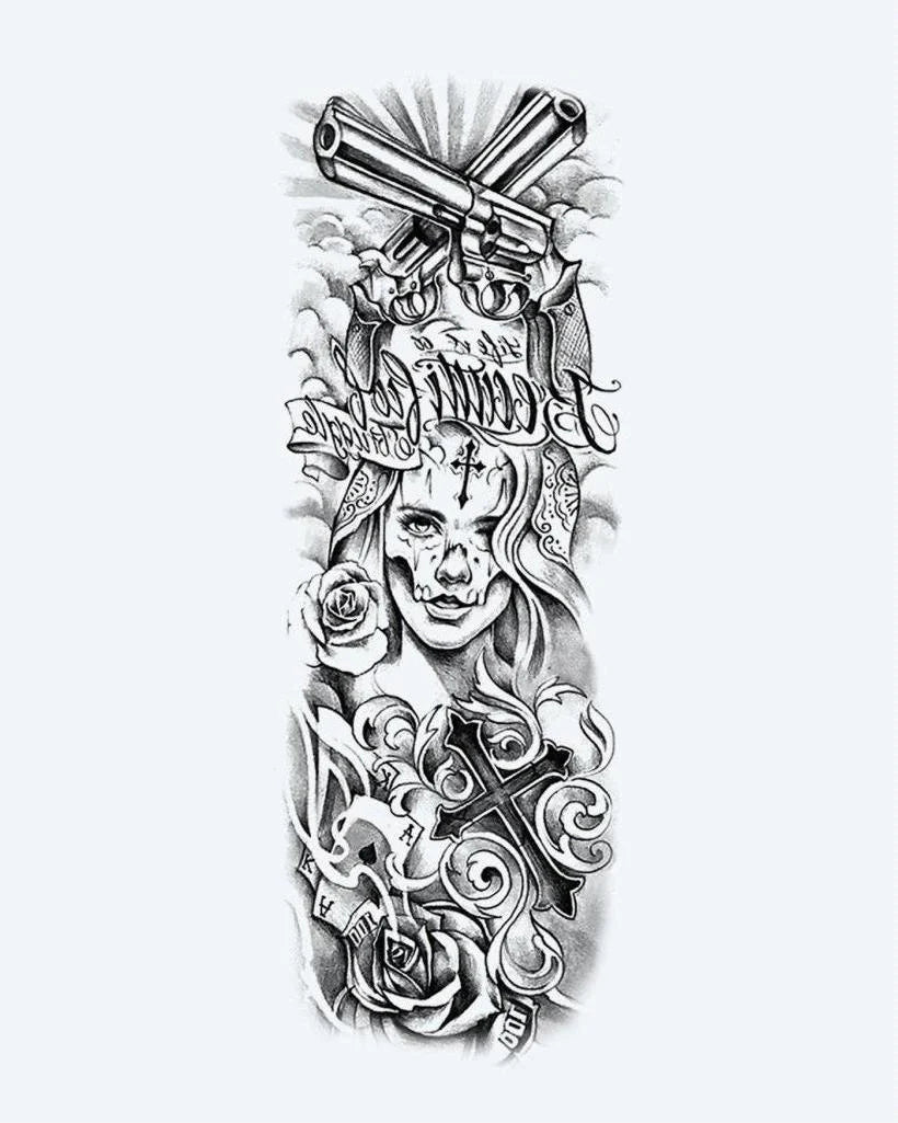 Femme Chicano & Revolvers