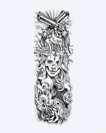Femme Chicano & Revolvers
