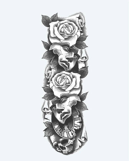 Masques de Théâtre, Roses & Crâne