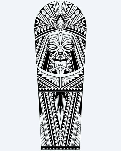 Guerrier Tiki Polynésien